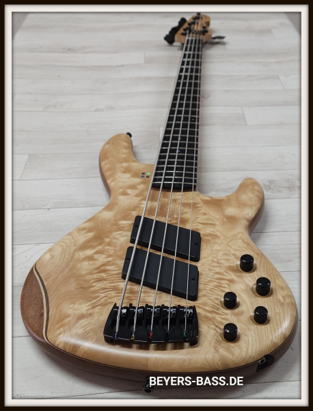 Sandberg Panther Special 5 Ebony, Rarewood Quilted Maple, 2nd Hand